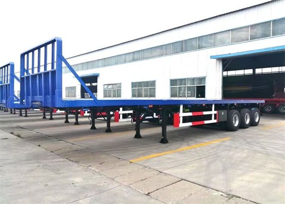 輸送の平床式トレーラー40ft 3つの車軸輸送箱のトレーラー