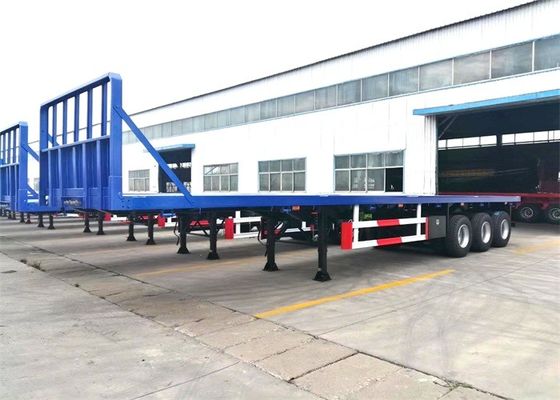 輸送の平床式トレーラー40ft 3つの車軸輸送箱のトレーラー